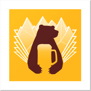 Bear beer Posters and Art